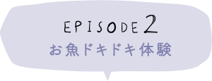 Episode2 お魚ドキドキ体験